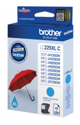 Brother Inktcartridge LC225XLC Cyaan