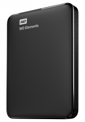 Western Digital Elements Portable 1TB USB 3.0 2.5" Black