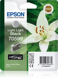 Epson Inktcartridge T0599 Licht Licht Zwart