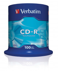 Verbatim CD-R 52x Extra Protection Surface 100 stuks Spindle