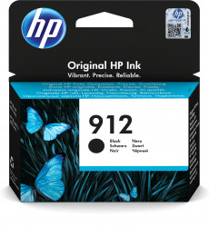 HP Inktcartridge N° 912 Zwart