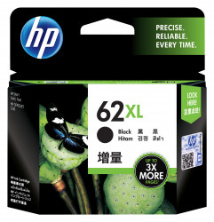 HP Inktcartridge N° 62 XL Zwart