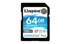 Kingston Canvas Go! Plus SD 64GB (UHS-I)