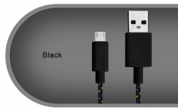 Codima USB naar Micro B Kabel 1m Zwart