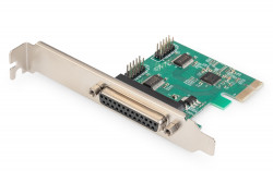 Digitus 2x Serial (DB9) 1x Parallel (DB25) PCI-Express Card
