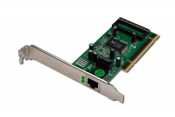 Digitus Gigabit Ethernet PCI Netwerkkaart + Low profile