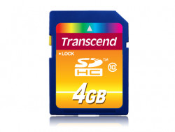 Transcend SD Kaart 4GB (SDHC Class10)