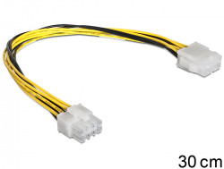 Delock 8 Pin EPS Extension Cable 0.3 Meter