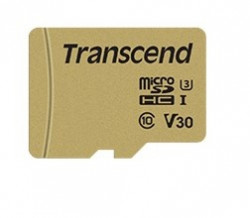 Transcend 500S MicroSD 16GB (UHS-I) + adapter