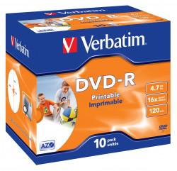 verachten negeren gemeenschap Verbatim DVD-R 16x 10 stuks JewelCase Online Bestellen / Kopen Codima
