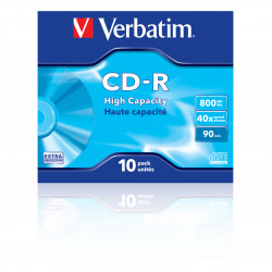Verbatim CD-R High Capacity 40x 10 stuks JewelCase