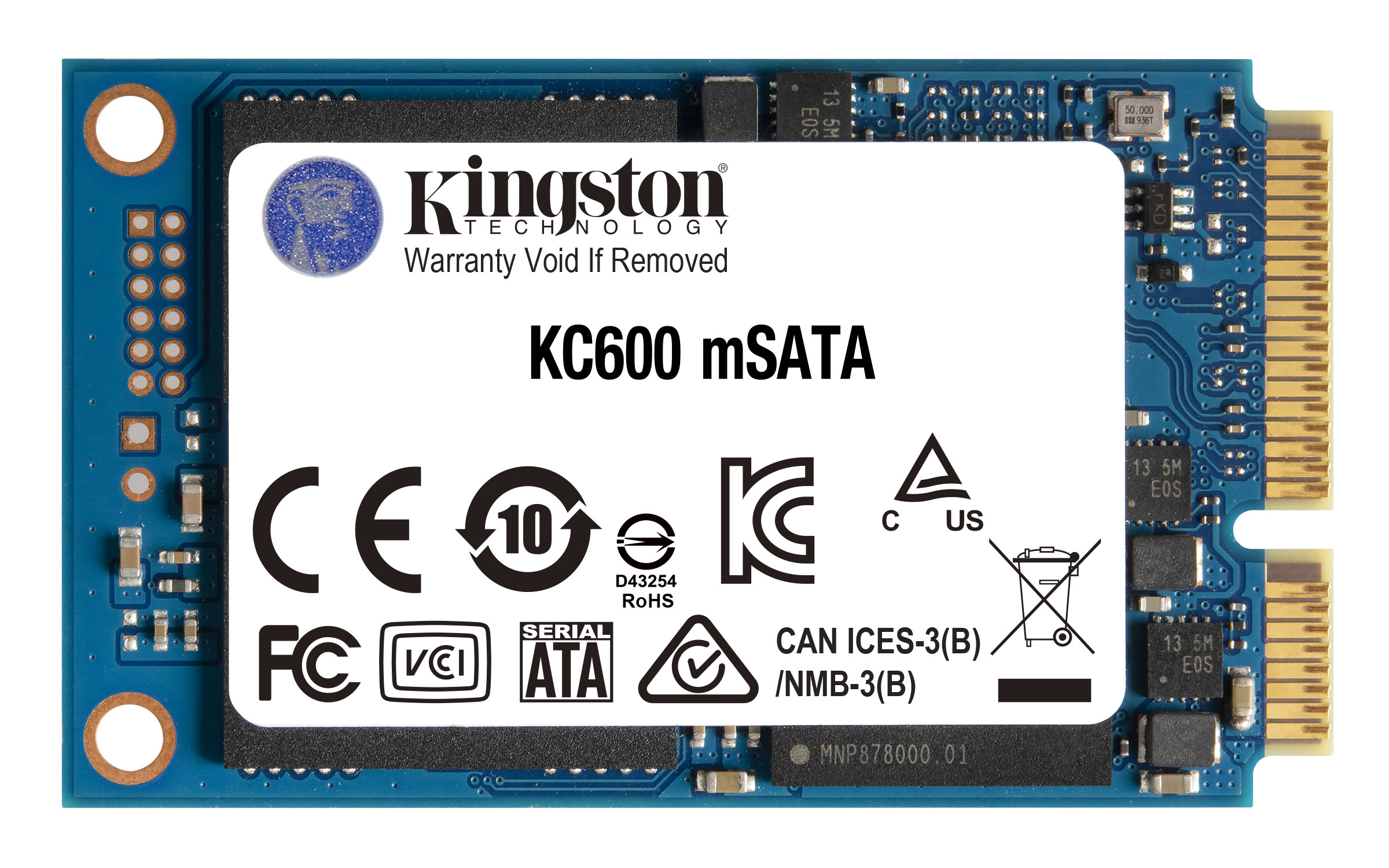 Kingston KC600 256GB mSATA SSD SKC600MS/256G Online / bij