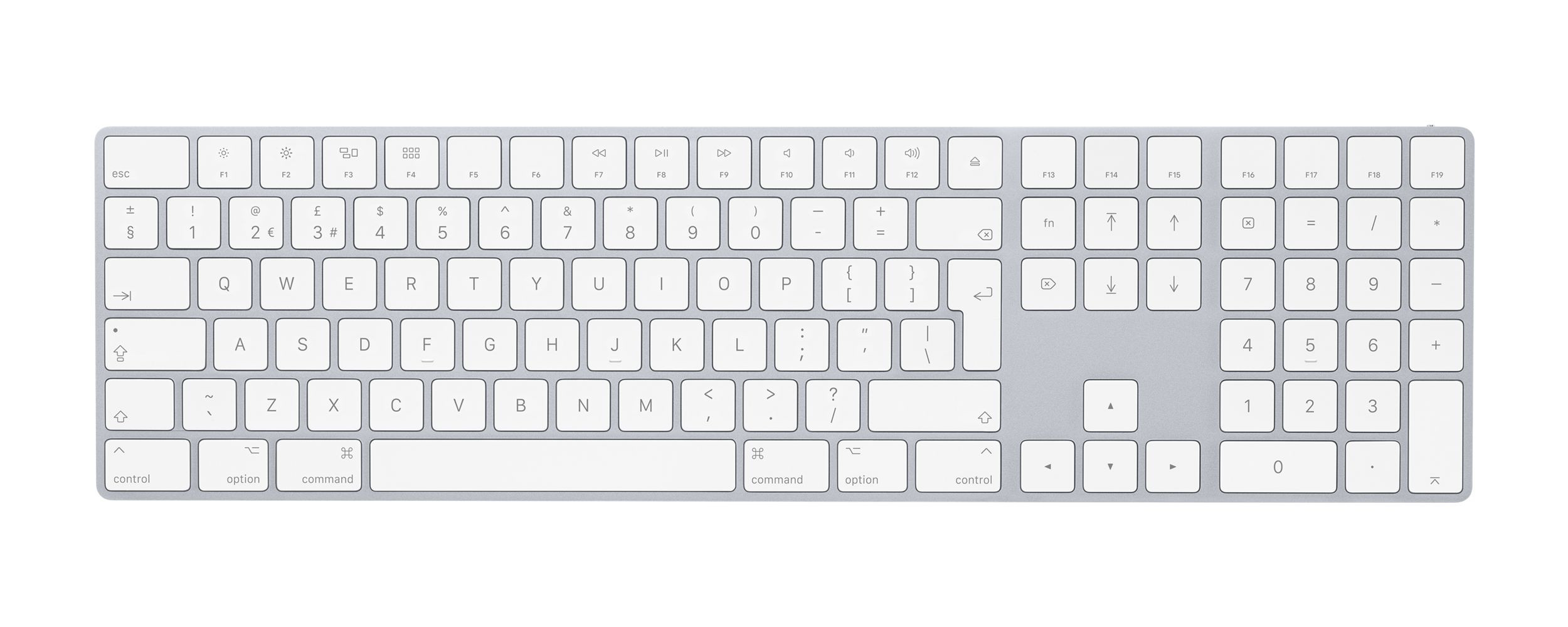 Apple Magic Keyboard met numeriek toetsenblok Qwerty NL Online Bestellen / Codima