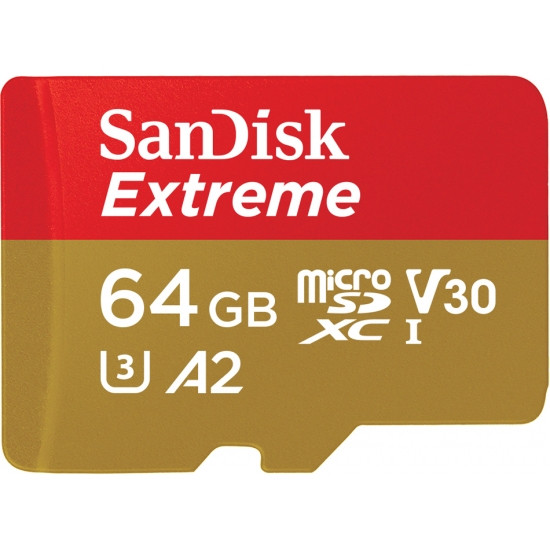 In het algemeen Vergelden Medisch wangedrag SanDisk Extreme MicroSD 64GB (UHS-I) + adapter Online Bestellen / Kopen  Codima