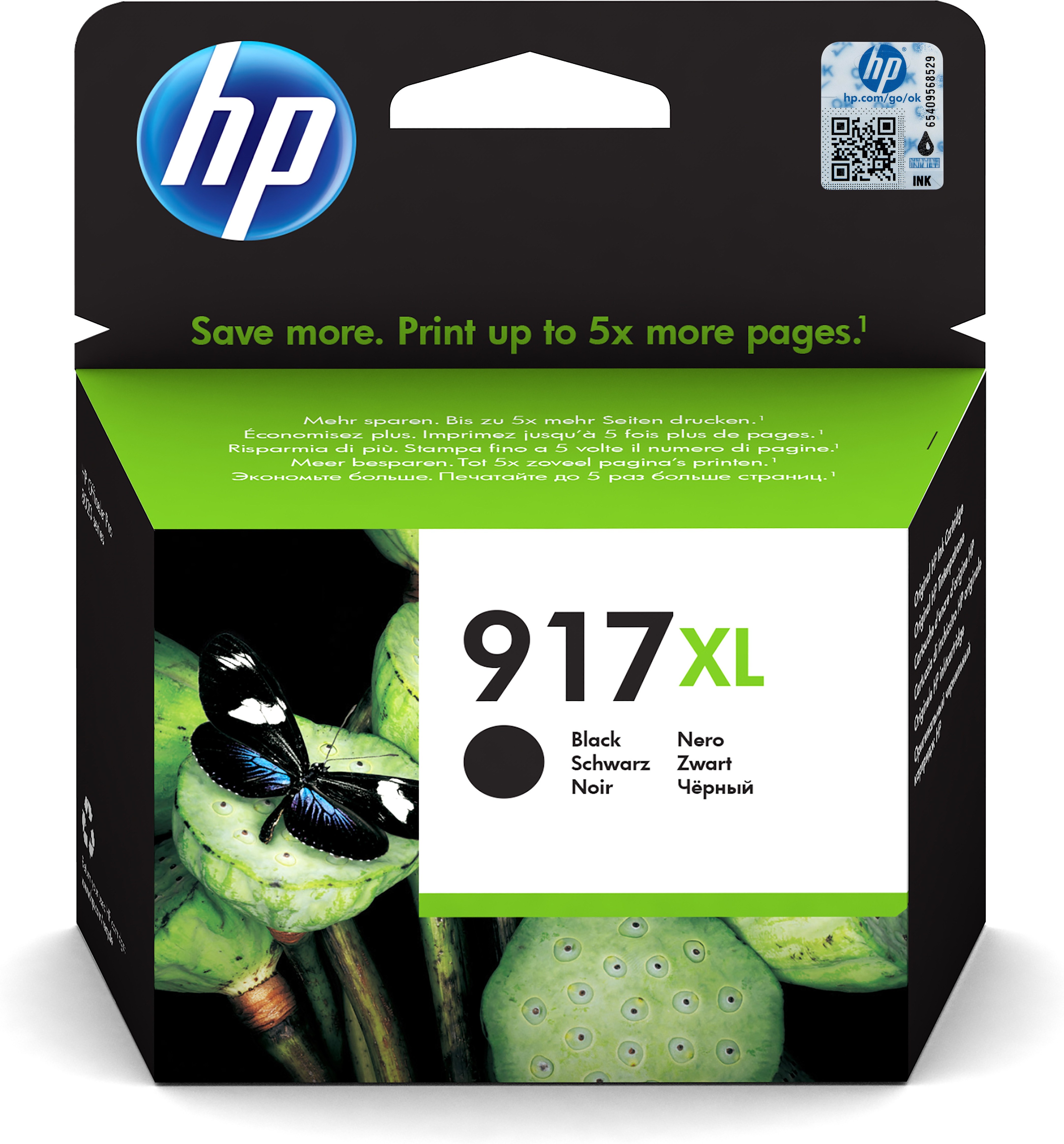 HP Inktcartridge N° 917 XL Zwart Online Bestellen Kopen