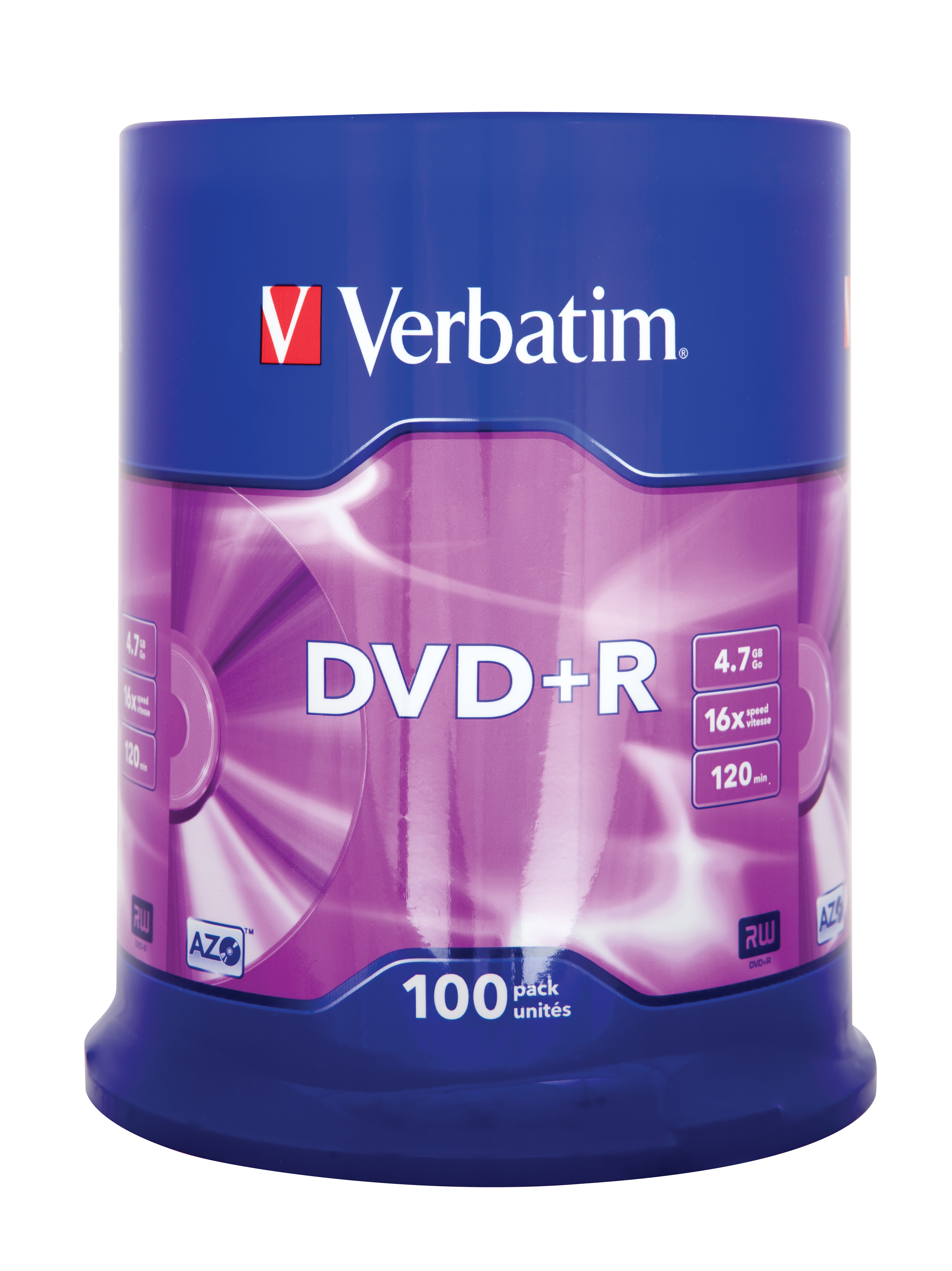 Grillig Nodig uit Monopoly Verbatim DVD+R/4.7GB 16XSP Spindle 100pcs Online Bestellen / Kopen Codima