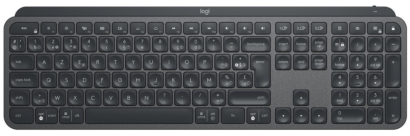 eer Touhou speelplaats Logitech MX Keys Wireless Illuminated Keyboard Azerty FR Online Bestellen /  Kopen Codima