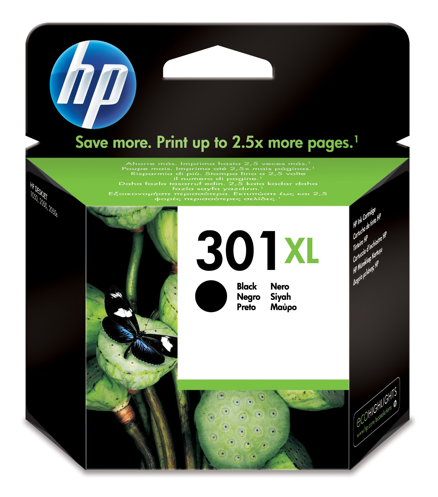 Catastrofaal paus Gelovige HP Inktcartridge N° 301 Zwart XL Online Bestellen / Kopen Codima