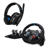 Logitech G29 Racing Wheel + headset bundle