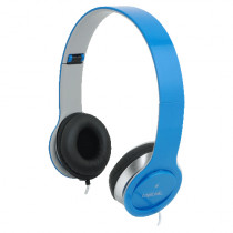 LogiLink Stereo Headset met Microfoon (Blauw)
