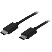 StarTech USB-C M/M Kabel - 2m (USB 2.0) PD 20V/3A/60W Zwart