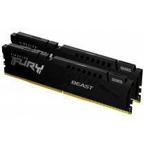 Kingston 32GB (2x16GB) 5200MHz DDR5 Fury Beast Black