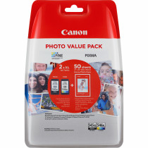 Canon Inktcartridge PG-545XL + CL-546XL CMYK Pakket