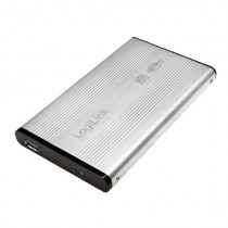 LogiLink Externe Behuizing voor 2.5" SATA - USB 3.0 Silver