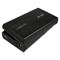 LogiLink Externe Behuizing voor 3.5" SATA - USB 3.0 Black
