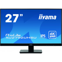 Iiyama ProLite XU2792UHSU-B1 (27" 4K-IPS-4ms-DVI-D/HDMI/DPP-60Hz-Spk-USB 3.0 Hub) Zwart