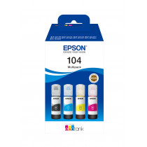 Epson Inktfles 104 CMYK Pakket