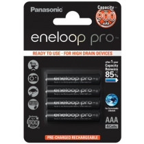 Panasonic Eneloop Pro AAA - 4 Herlaadbare batterijen
