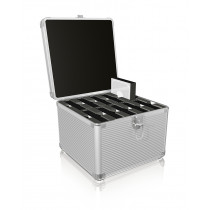 Icy Box IB-AC628 Beschermkoffer voor 10x 3,5" of 2,5 HDD/SSD
