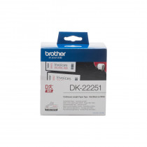 Brother DK-22251 15,24m Cont Paper Tape 62mm (Black+Red)