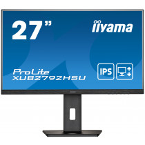 Iiyama ProLite XUB2792HSU-B5 (27" FHD-IPS-4ms-VGA/HDMI/DPP-75Hz-Spk-USB 3.2 Hub) Zwart