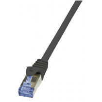 LogiLink CAT6A S/FTP Netwerkkabel 3m Zwart