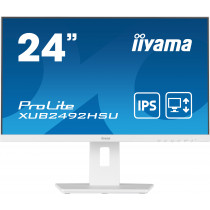 Iiyama ProLite XUB2492HSU-W5 (24" FHD-IPS-4ms-VGA/HDMI-DPP-75Hz-Spk-USB 2.0 Hub) Wit