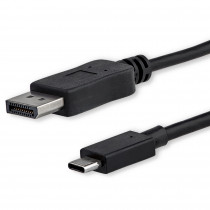 StarTech USB-C naar DisplayPort 1.2 M/M Kabel - 1m Zwart