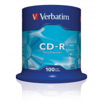 Verbatim CD-R 52x Extra Protection Surface 100 stuks Spindle