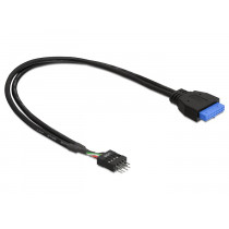 Delock USB 3.0 19-pin Header > USB 2.0 8-pin Header
