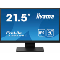 Iiyama ProLite T2252MSC-B2 (21,5" FHD IPS Touch-5ms-HDMI/DPP-83Hz-Spk-USB 3.2 Hub) Zwart