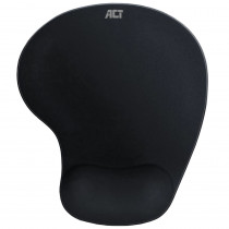 ACT AC8010 Ergonomische muismat met polssteun zwart