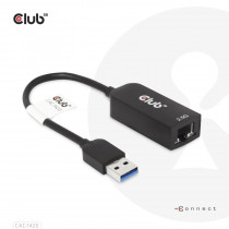 Club3D USB 3.2 Gen1 Type-A to RJ45 2.5Gbps Adapter M/F