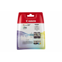 Canon Inktcartridge PG-510 + CL-511 CMYK Pakket