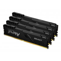 Kingston 128GB (4x32GB) 3200MHz DDR4 Fury Beast Black