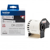 Brother DK-22251 15,24m Cont Paper Tape 62mm (Black+Red)