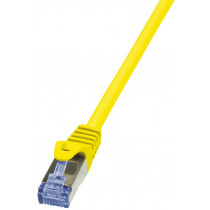 LogiLink CAT6A S/FTP Netwerkkabel 3m Geel