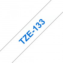 Brother TZe-133 Blauwe tekst / Tr. St. Lam. label 12mm-8m