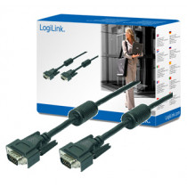 LogiLink VGA Kabel 15m M/M Zwart