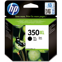 HP Inktcartridge N° 350 XL Zwart
